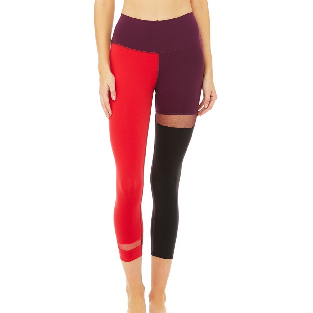 Alo yoga color block leggings